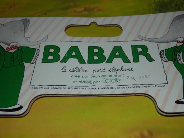 Babicorolle Grand babar 1986/88 55 cm