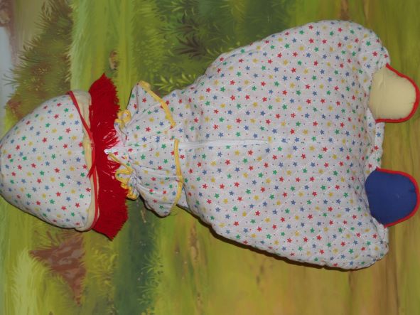 Babicorolle Porte-pyjama clown 1988 75 cm