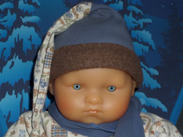 Bébé Chéri Corolle 199? habillé en Bébé chéri Justin de 1997