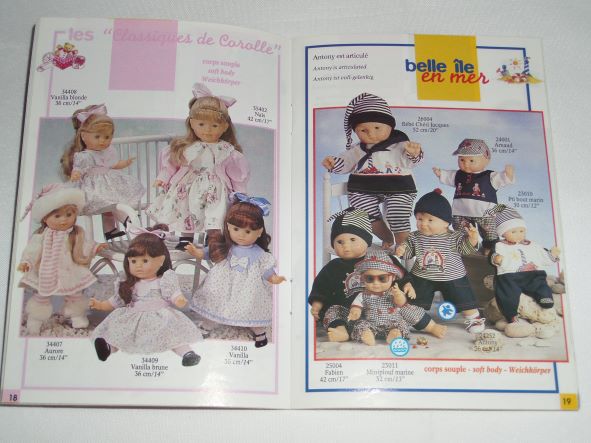 Catalogue Corolle 1997