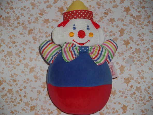 Babicorolle Clown culbuto 1997 18 cm