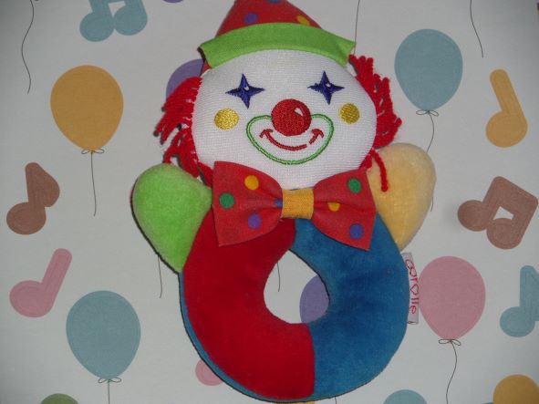 Babicorolle Anneau clown 2002 15 cm