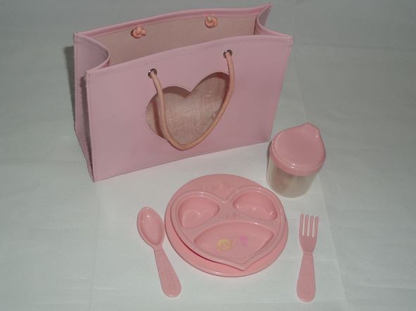 Bébé Corolle Accessoires Dinette et Sac 2004