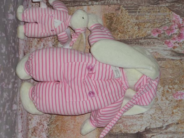 Babicorolle Grand Lapin Rose et Bébé Lapin Rose 2006