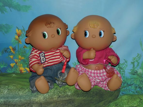 Bébé Corolle Billy et Babette Beedibies 30 cm 2007