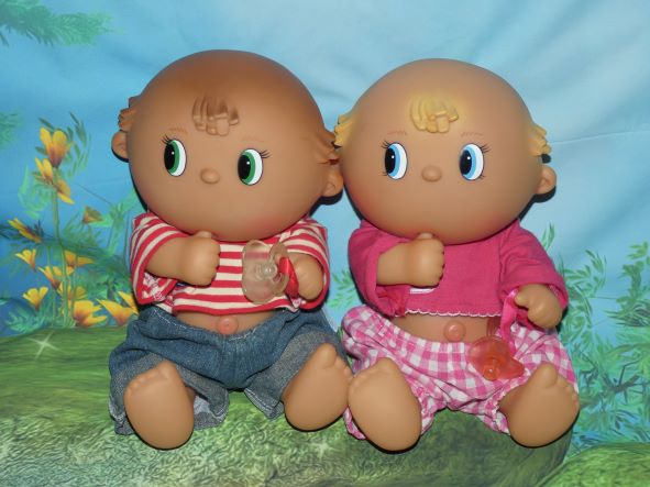 Bébé Corolle Billy et Babette Beedibies 30 cm 2007