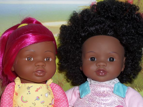 Corolle Rainbow Doll Céléna et Dolly Tina 40 cm