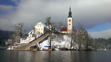 Slovénie lac de Bled